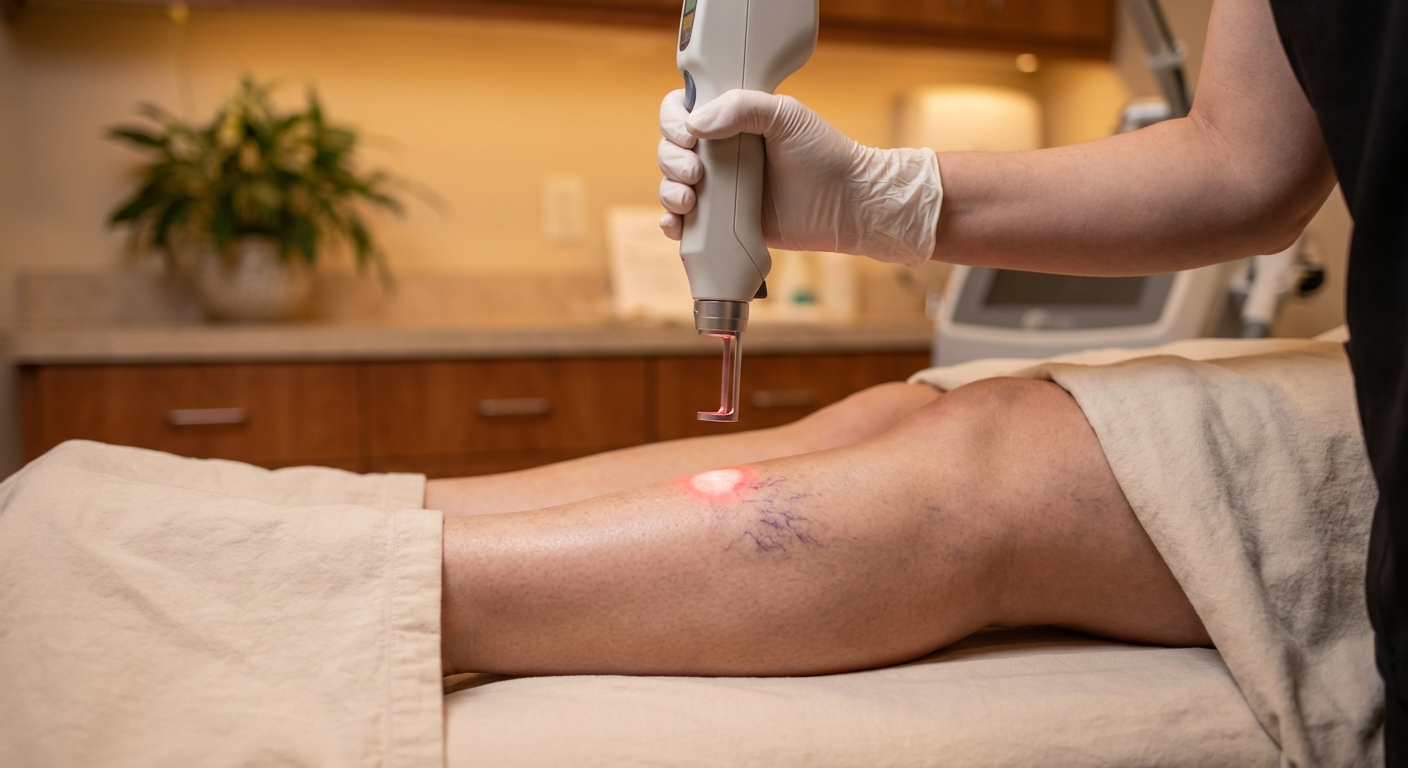 Clear skin after rosacea treatment