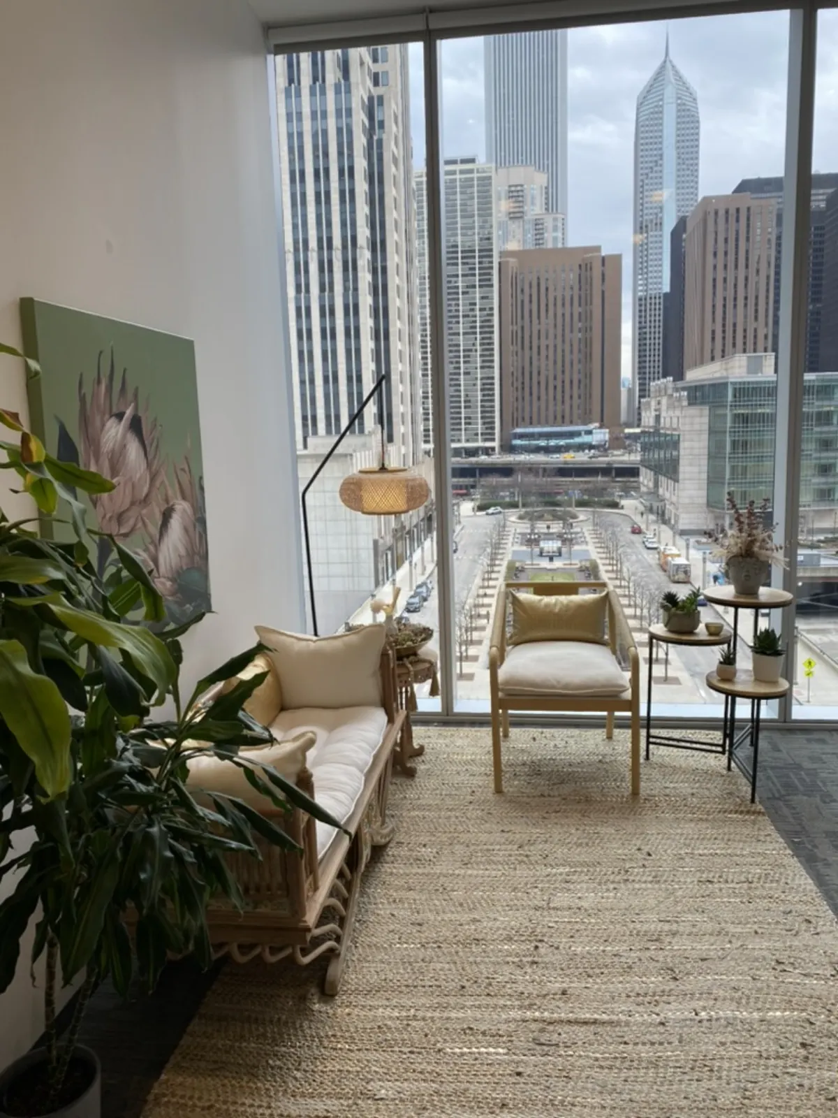 Skin Laser and MedSpa lobby in Streeterville, Chicago